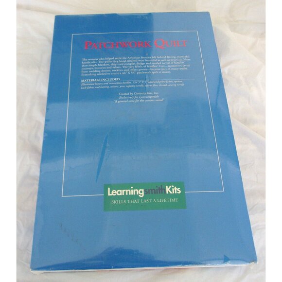 Learning Smith Kits - Patchwork Quilt New - Skills that last a lifetime! - Picture 2 of 2